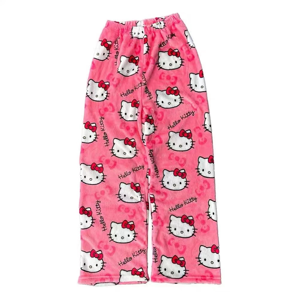 HELLO KITTY PINK PAJAMA PANTS