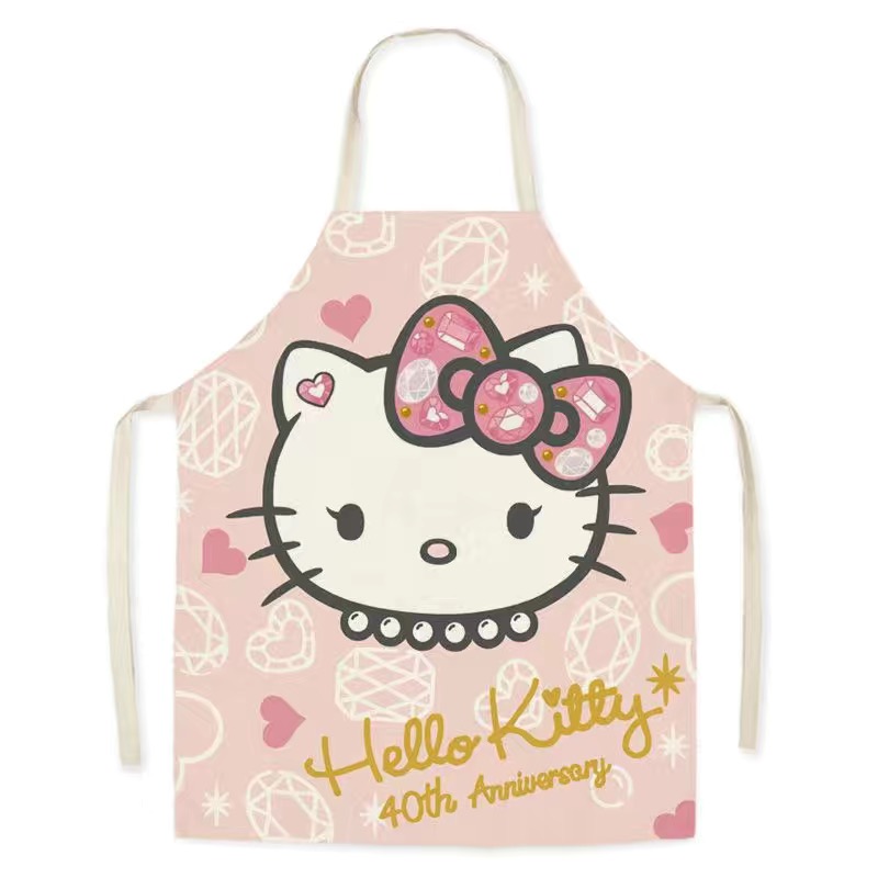 HELLO KITTY SLEEVELESS APRON